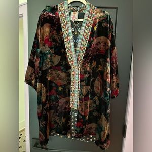 Johnny Was Velvet Duster, S